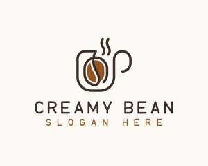 Coffee Bean Drink logo design