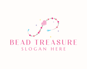 Handmade Beaded Bracelet logo design