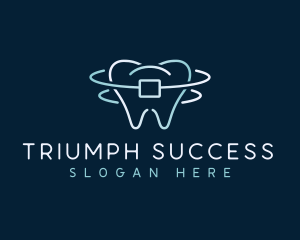 Orthodontist Dental Tooth Logo