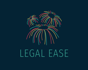 Colorful Pyrotechnics Sparkler  logo