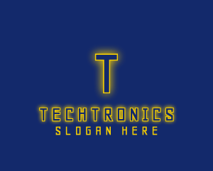 Neon Glow Cyber Electronics logo