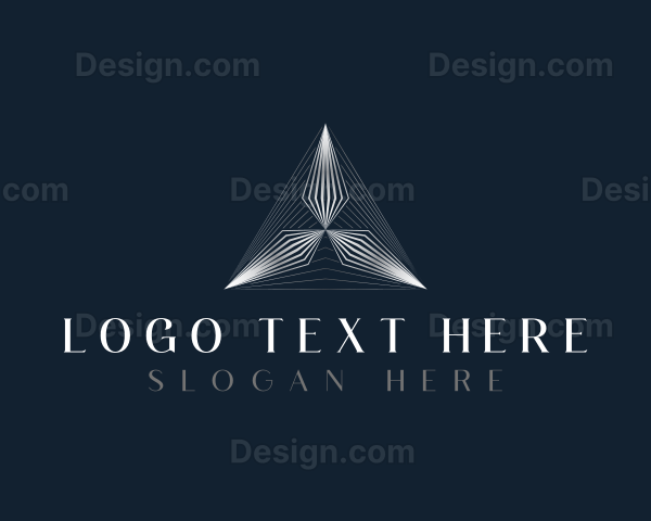 Luxury Deluxe Triangle Logo