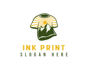 Mountain Tshirt Printing logo design