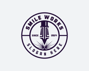 CNC Laser Machinery logo design