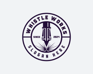 CNC Laser Machinery logo design