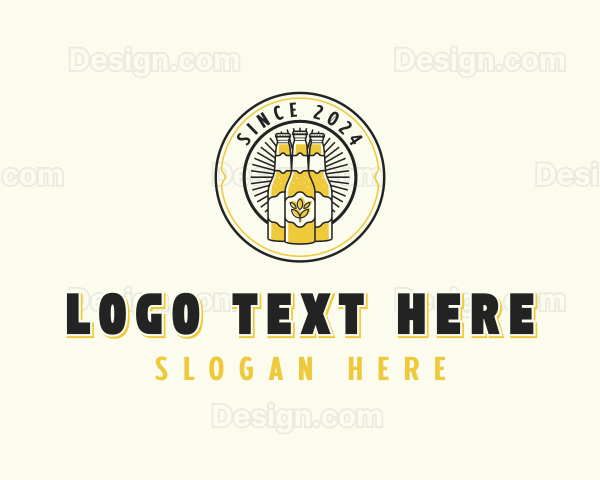 Beer Liquor Bar Logo