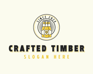 Beer Liquor Bar logo design