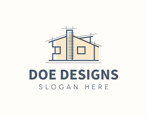 Residential House Architecture Design logo design