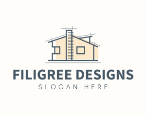 Residential House Architecture Design logo design