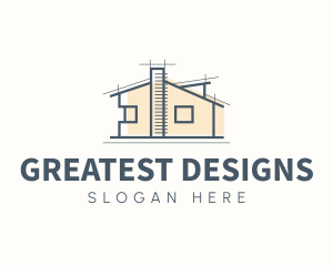 Residential House Architecture Design logo design