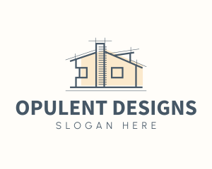 Residential House Architecture Design logo design