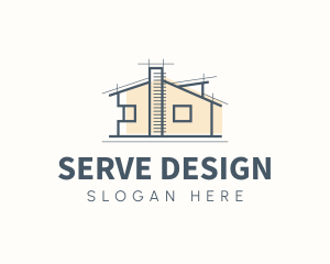 Residential House Architecture Design logo design