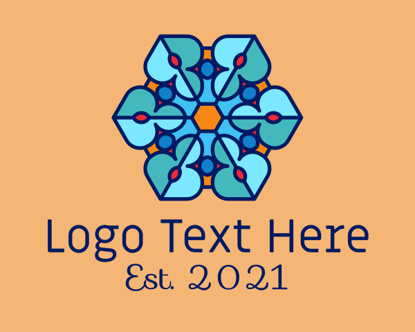 Kaleidoscope logo example 2