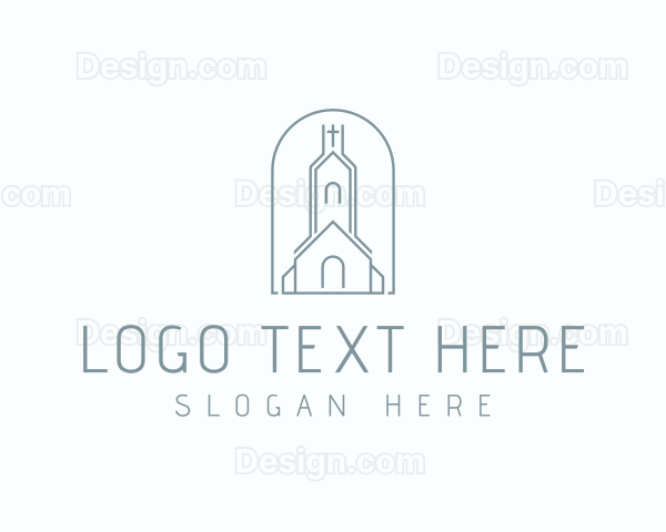 Church Architecture Christian Logo