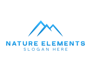 Nature Mountain Summit  logo design