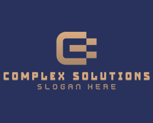 Tech Software Letter C logo design