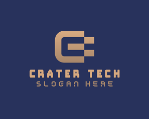 Tech Software Letter C logo design