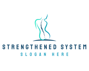 Spine Human Health logo design