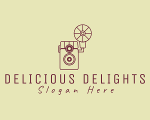 Retro Photography Camera logo design