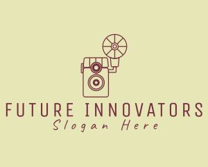 Retro Photography Camera logo design