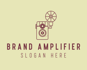 Retro Photography Camera logo design