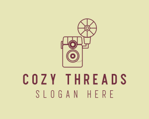 Retro Photography Camera logo design