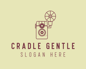 Retro Photography Camera logo design