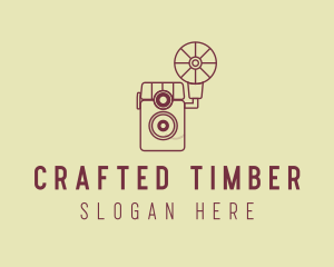 Retro Photography Camera logo design