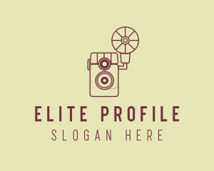 Retro Photography Camera logo design