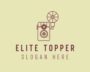 Retro Photography Camera logo design