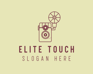 Retro Photography Camera logo design