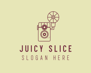 Retro Photography Camera logo design