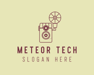 Retro Photography Camera logo design