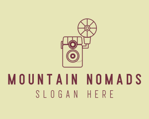 Retro Photography Camera logo design