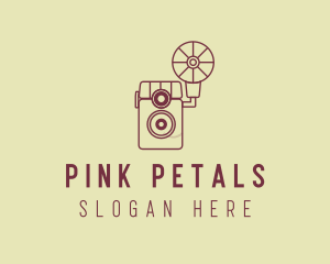 Retro Photography Camera logo design