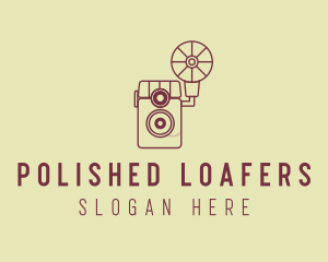 Retro Photography Camera logo design