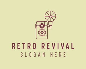 Retro Photography Camera logo design