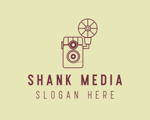 Retro Photography Camera logo design