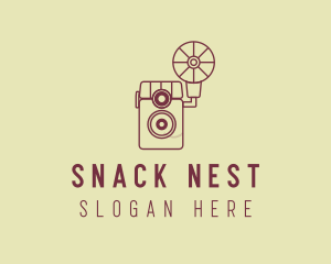 Retro Photography Camera logo design