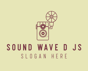 Retro Photography Camera logo design