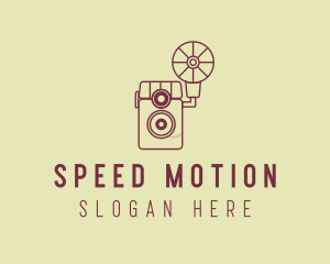 Retro Photography Camera logo design