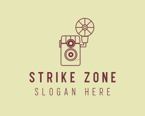 Retro Photography Camera logo design