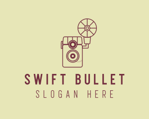 Retro Photography Camera logo design