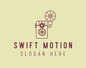 Retro Photography Camera logo design