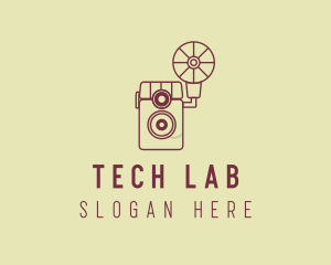 Retro Photography Camera logo design