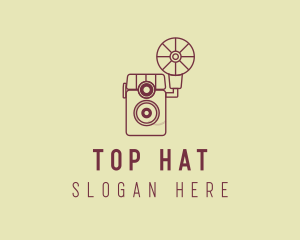 Retro Photography Camera logo design