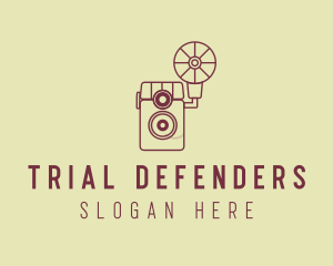 Retro Photography Camera logo design