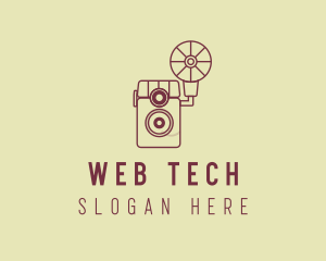 Retro Photography Camera logo design