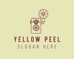 Retro Photography Camera logo design