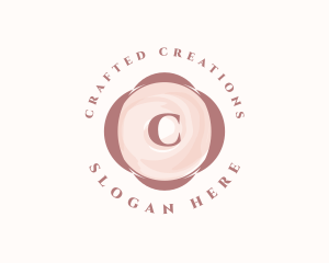 Watercolor Round Feminine logo design